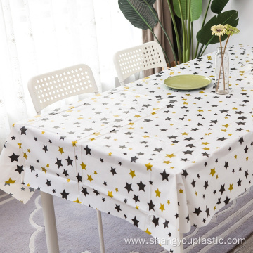 stars printing party PEVA Table cover